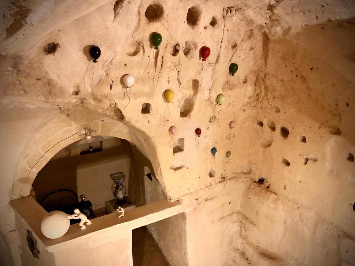 Casa Masiello La Casa Tipica Dei Sassi Di Matera Luaran gambar